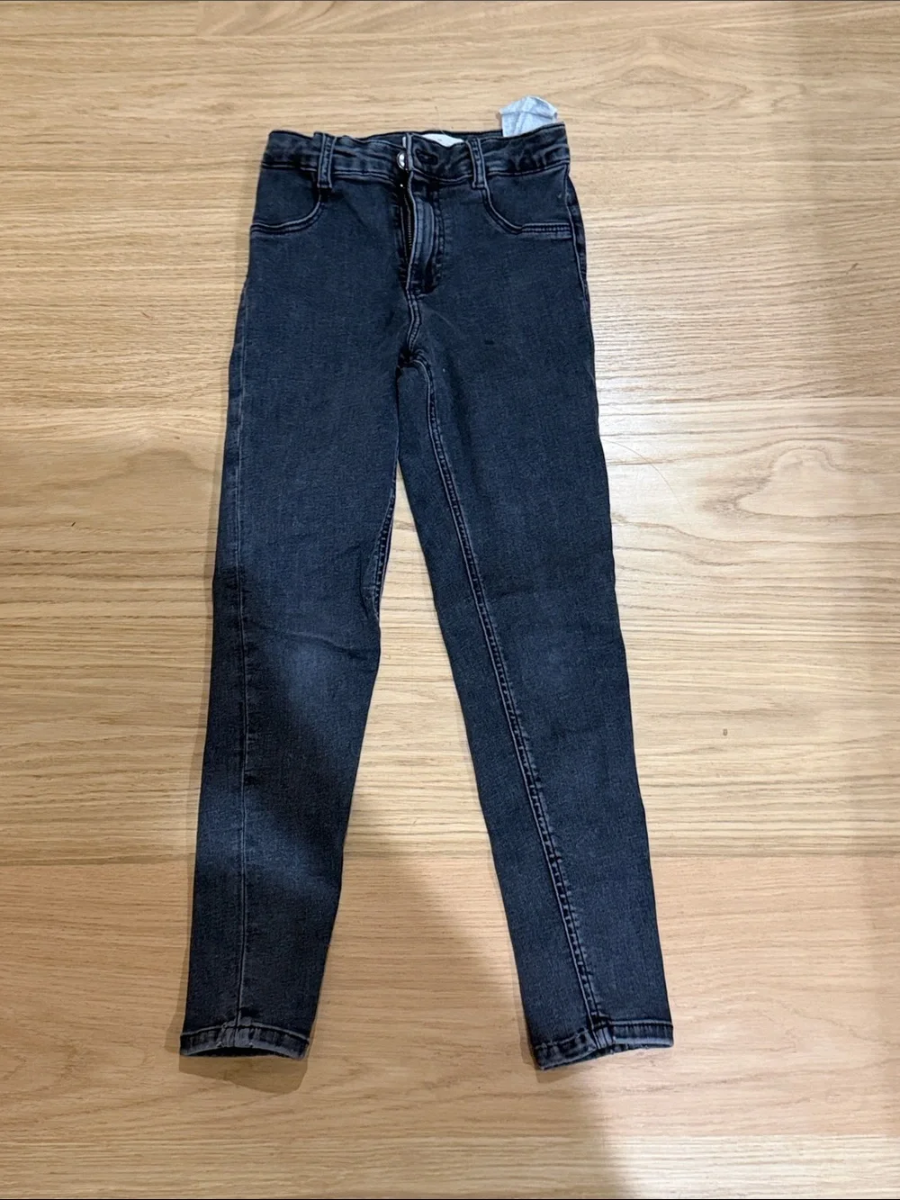 Zara Black Skinny High-Rise Jeans